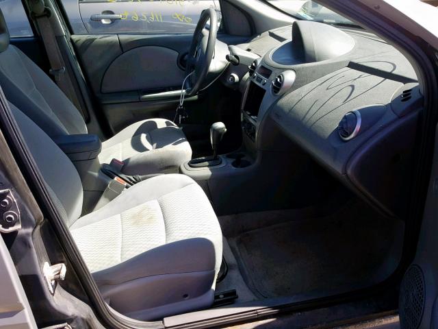 1G8AJ55F87Z160302 - 2007 SATURN ION LEVEL GRAY photo 5