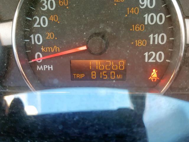 1G8AJ55F87Z160302 - 2007 SATURN ION LEVEL GRAY photo 8