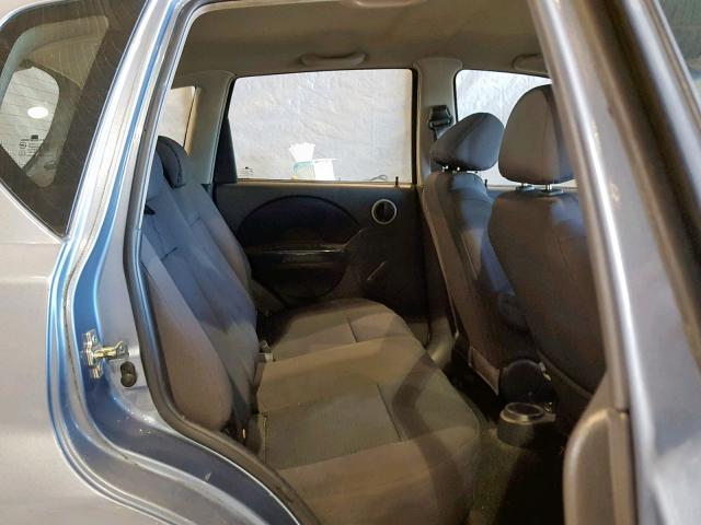 KL1TD66697B772650 - 2007 CHEVROLET AVEO BASE Көк фото 6
