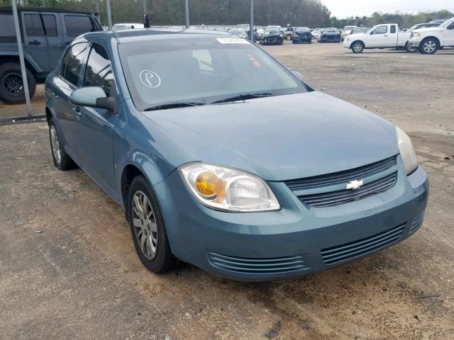 1G1AT58H597146281 - 2009 CHEVROLET COBALT LT GREEN photo 1