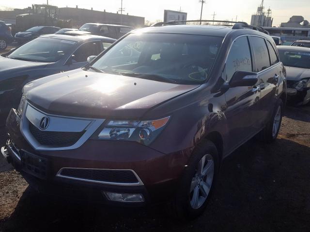 2HNYD2H32CH546455 - 2012 ACURA MDX TECHNOLOGY  photo 2