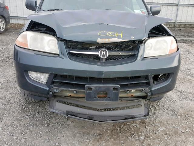 2HNYD18943H544995 - 2003 ACURA MDX TOURIN CHARCOAL photo 9