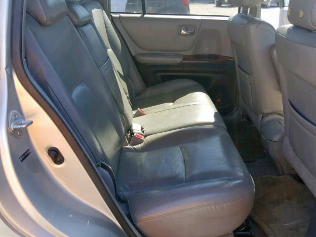 JTEEP21A950079868 - 2005 TOYOTA HIGHLANDER GOLD photo 6