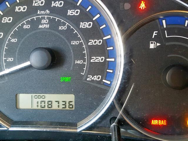 JF2SH6CC3AH728877 - 2010 SUBARU FORESTER 2 WHITE photo 8