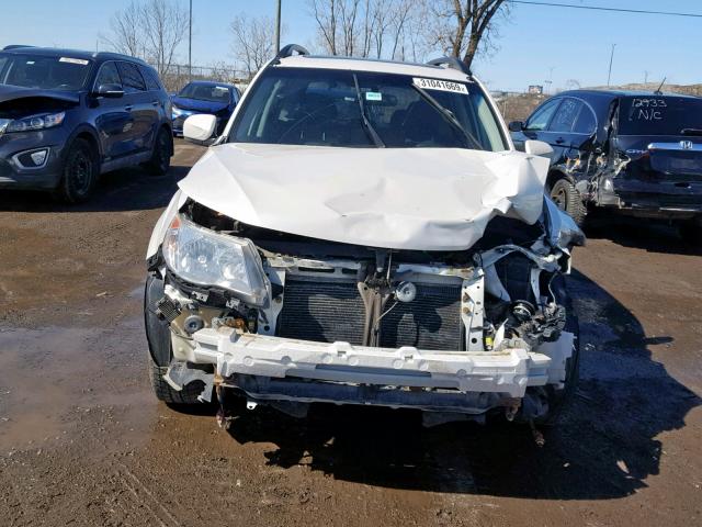 JF2SH6CC3AH728877 - 2010 SUBARU FORESTER 2 WHITE photo 9