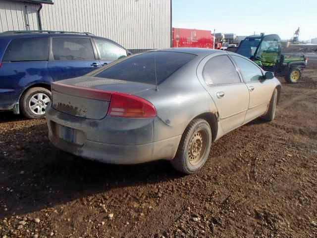 2C3HH46RX4H643227 - 2004 CHRYSLER INTREPID S GREEN photo 4