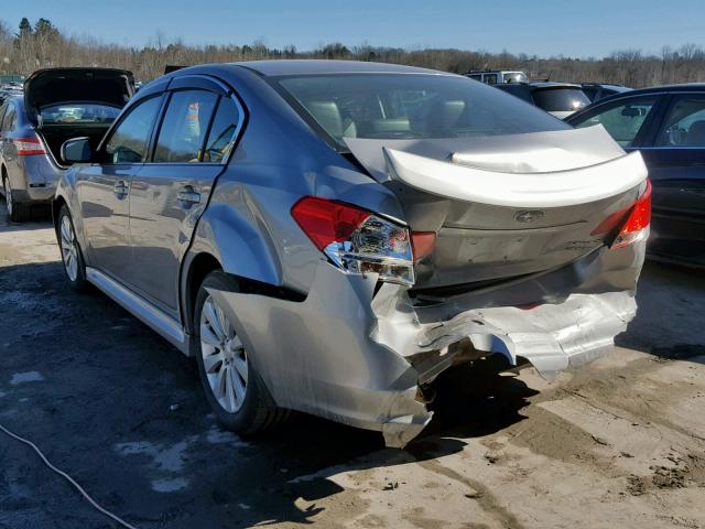 4S3BMDK64A2244424 - 2010 SUBARU LEGACY 3.6 GRAY photo 3