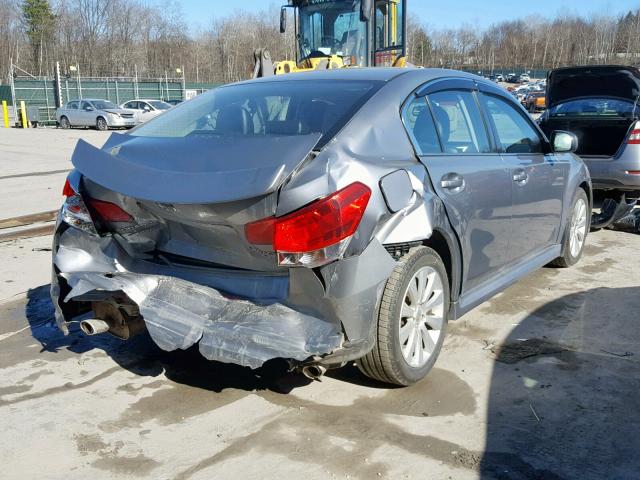 4S3BMDK64A2244424 - 2010 SUBARU LEGACY 3.6 GRAY photo 4