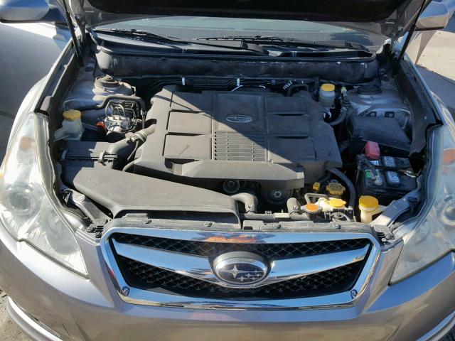 4S3BMDK64A2244424 - 2010 SUBARU LEGACY 3.6 GRAY photo 7