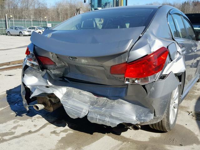 4S3BMDK64A2244424 - 2010 SUBARU LEGACY 3.6 GRAY photo 9