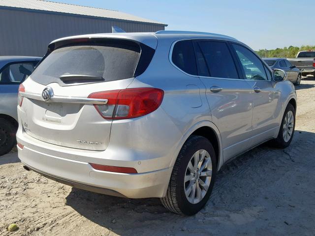 LRBFXBSA0HD089787 - 2017 BUICK ENVISION E SILVER photo 4