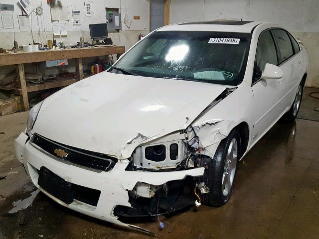2G1WD58C589222067 - 2008 CHEVROLET IMPALA SUP 白色 照片 2