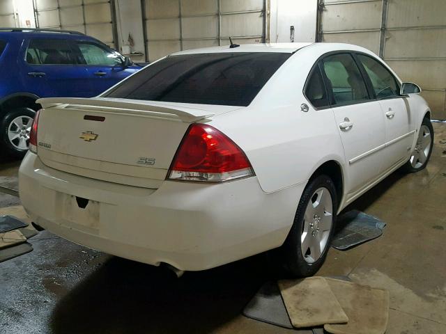 2G1WD58C589222067 - 2008 CHEVROLET IMPALA SUP 白色 照片 4
