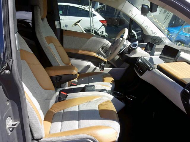 WBY1Z2C56EV285342 - 2014 BMW I3 BEV WHITE photo 5