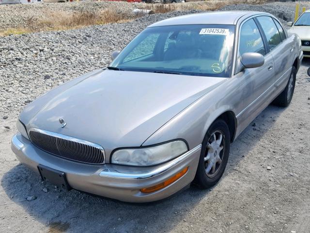 1G4CW54K014140205 - 2001 BUICK PARK AVENU BEIGE photo 2