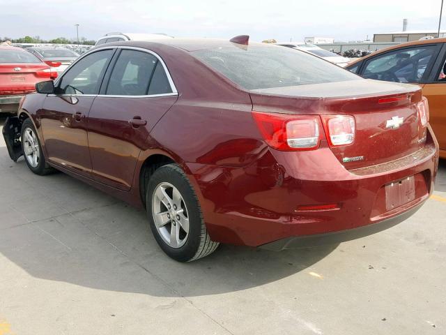1G11C5SL8FF189320 - 2015 CHEVROLET MALIBU 1LT MAROON photo 3