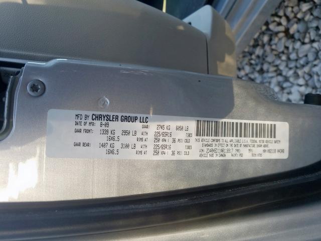 2D4RN5D11AR118917 - 2010 DODGE GRAND CARAVAN SXT  photo 10