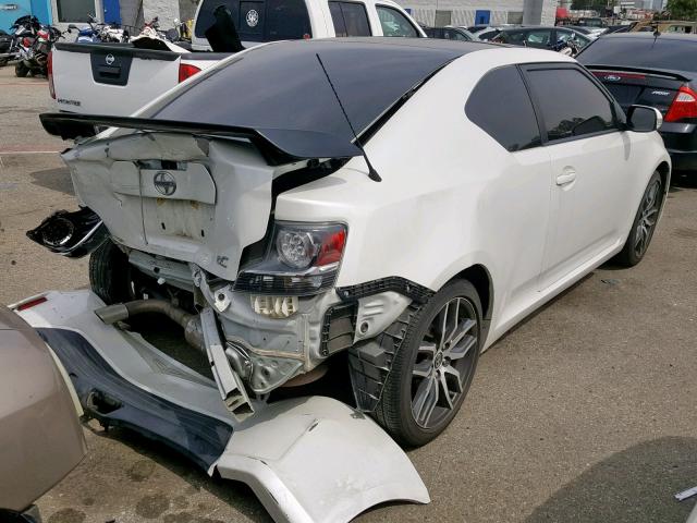 JTKJF5C73FJ013264 - 2015 TOYOTA SCION TC თეთრი ფოტო 4