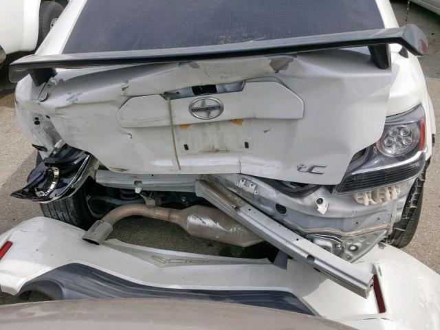 JTKJF5C73FJ013264 - 2015 TOYOTA SCION TC თეთრი ფოტო 9
