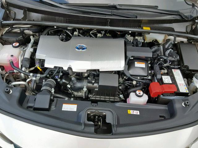 JTDKARFP9H3032650 - 2017 TOYOTA PRIUS PRIM 棕色 照片 7