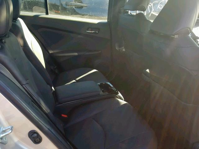 JTDKARFP8H3016262 - 2017 TOYOTA PRIUS PRIM ვერცხლისფერი ფოტო 6