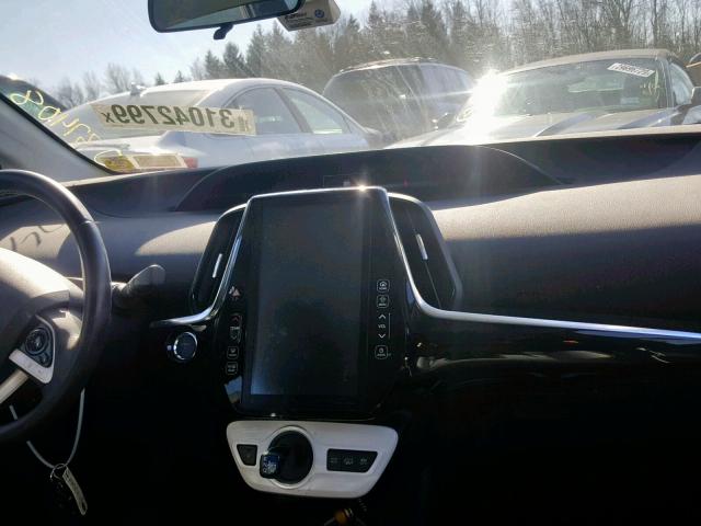 JTDKARFP8H3016262 - 2017 TOYOTA PRIUS PRIM ვერცხლისფერი ფოტო 9