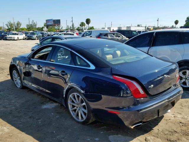 SAJWA1CB2BLV07351 - 2011 JAGUAR XJ BASE BLUE photo 3