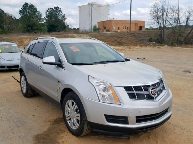 3GYFNAEY0AS558242 - 2010 CADILLAC SRX LUXURY SILVER photo 1