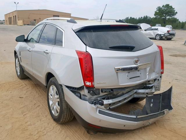 3GYFNAEY0AS558242 - 2010 CADILLAC SRX LUXURY SILVER photo 3