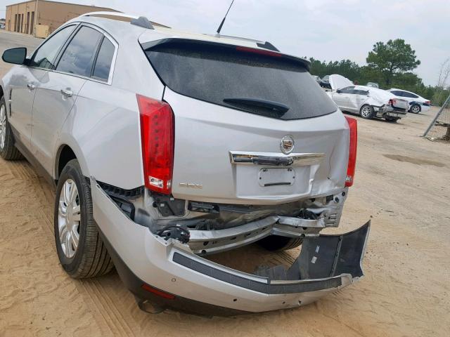 3GYFNAEY0AS558242 - 2010 CADILLAC SRX LUXURY SILVER photo 9