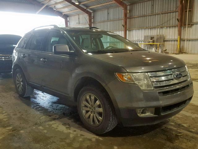 2FMDK3JC1ABA06133 - 2010 FORD EDGE SEL GRAY photo 1