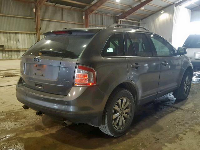 2FMDK3JC1ABA06133 - 2010 FORD EDGE SEL GRAY photo 4