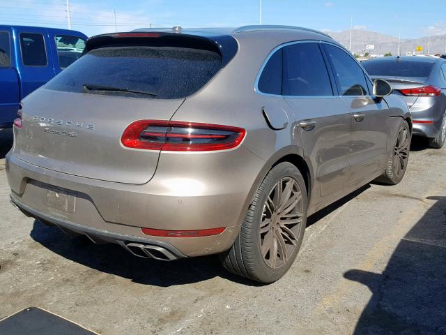 WP1AF2A52FLB95226 - 2015 PORSCHE MACAN TURB TAN photo 4