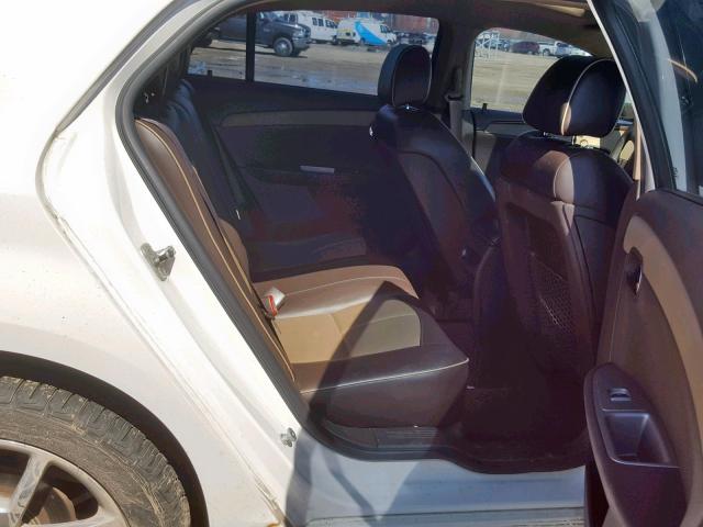 1G1ZK57798F243731 - 2008 CHEVROLET MALIBU LTZ თეთრი ფოტო 6
