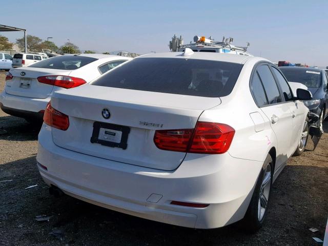 WBA3C1C51EK105513 - 2014 BMW 328 I SULE WHITE photo 4