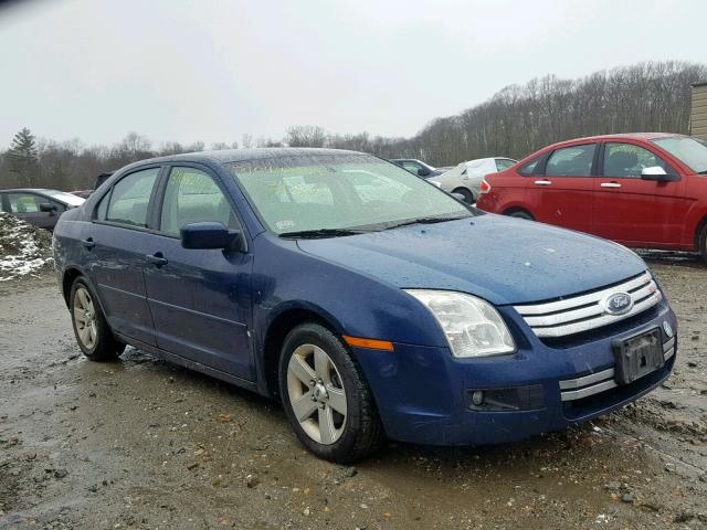 3FAHP07Z16R233080 - 2006 FORD FUSION SE BLUE photo 1