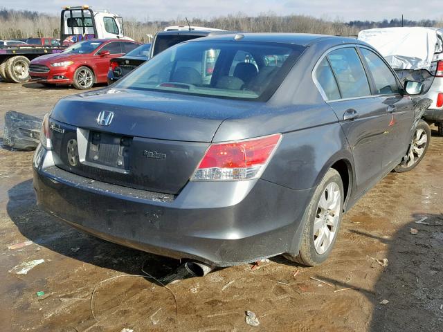 1HGCP2F86AA048259 - 2010 HONDA ACCORD EXL GRAY photo 4