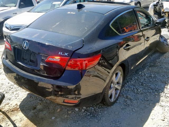 19VDE1F35EE012629 - 2014 ACURA ILX 20 BLACK photo 4