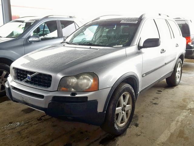 YV1CZ59H441077568 - 2004 VOLVO XC90 SILVER photo 2