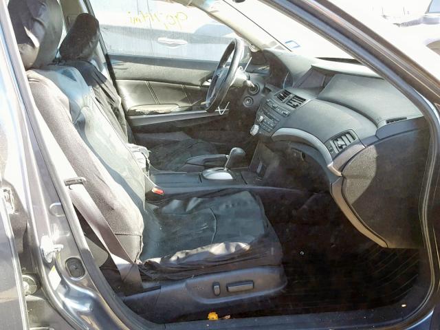 1HGCP36898A074919 - 2008 HONDA ACCORD EXL GRAY photo 5