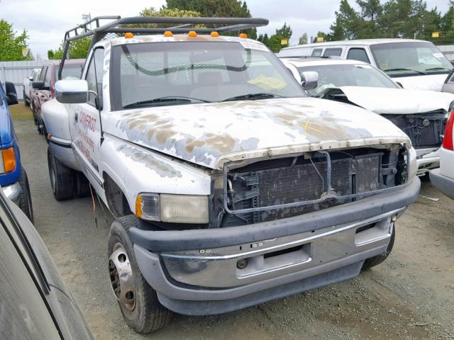 1B7MF36D6VJ525223 - 1997 DODGE RAM 3500 WHITE photo 1