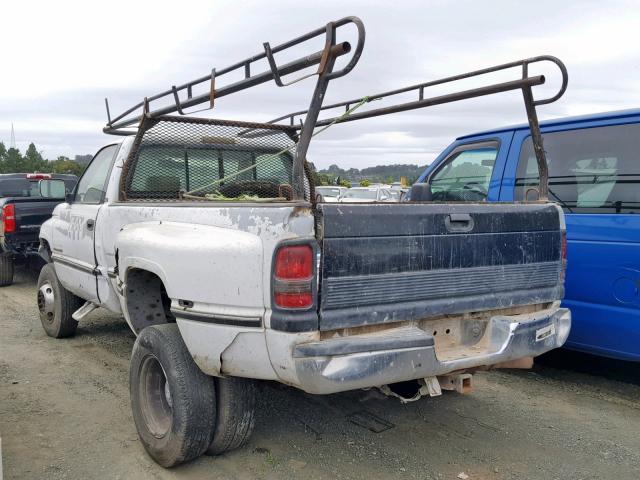 1B7MF36D6VJ525223 - 1997 DODGE RAM 3500 WHITE photo 3