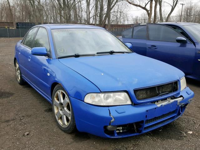 WAUDD68DXYA144075 - 2000 AUDI S4 2.7 QUA BLUE photo 1