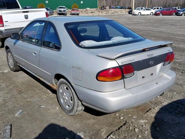 1N4AB42D4WC515411 - 1998 NISSAN 200SX BASE SILVER photo 3