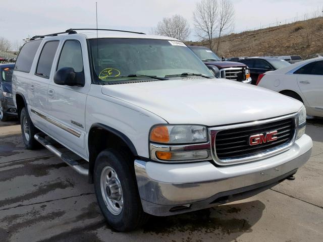 3GKGK26U13G300150 - 2003 GMC YUKON XL K WHITE photo 1