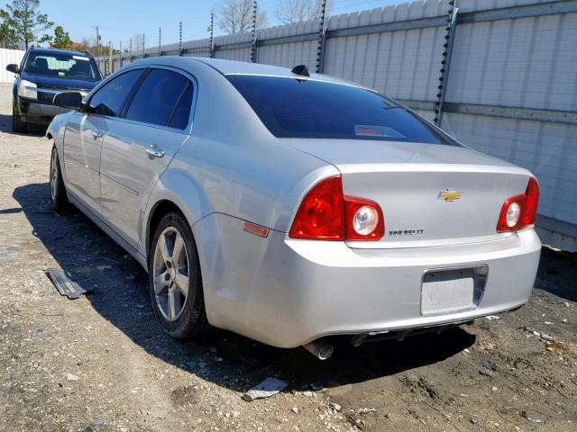 1G1ZD5EU1CF274466 - 2012 CHEVROLET MALIBU 2LT SILVER photo 3