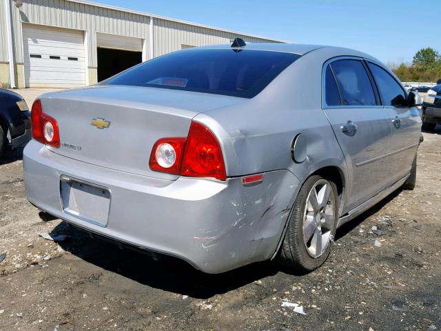 1G1ZD5EU1CF274466 - 2012 CHEVROLET MALIBU 2LT SILVER photo 4