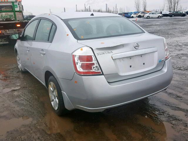 3N1AB6AP4AL651782 - 2010 NISSAN SENTRA 2.0 SILVER photo 3