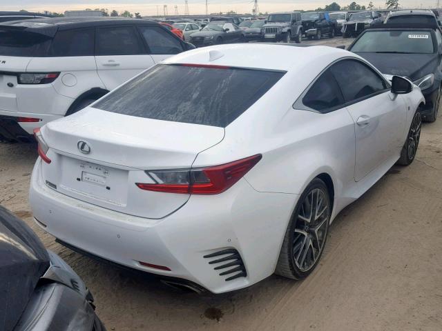 JTHHE5BC8F5003568 - 2015 LEXUS RC 350 WHITE photo 4