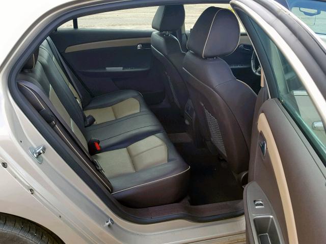 1G1ZE5EB3AF250033 - 2010 CHEVROLET MALIBU LTZ ბეჟი ფოტო 6